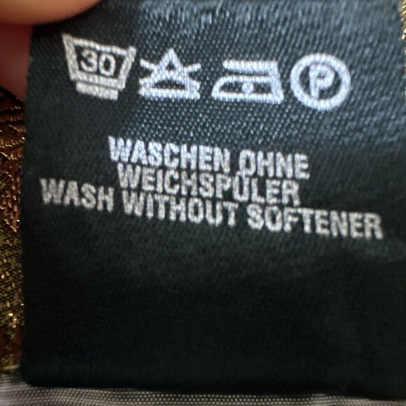 EMMEGI Men's Jacket Sz Small Pullover 1/4 Zip Unlined Lightweight Retro - Picture 13 of 13